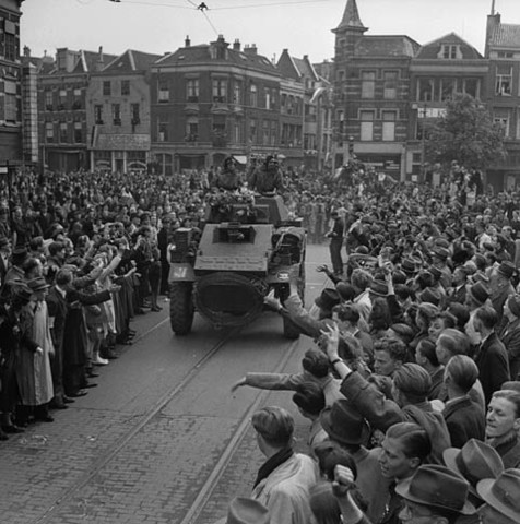 Canadian Soldiers Liberate Netherlands