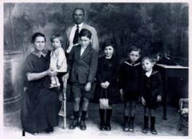 LA FAMILIA EN EL AÑO 1930