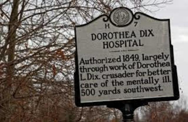 Founding mental illness hospitals