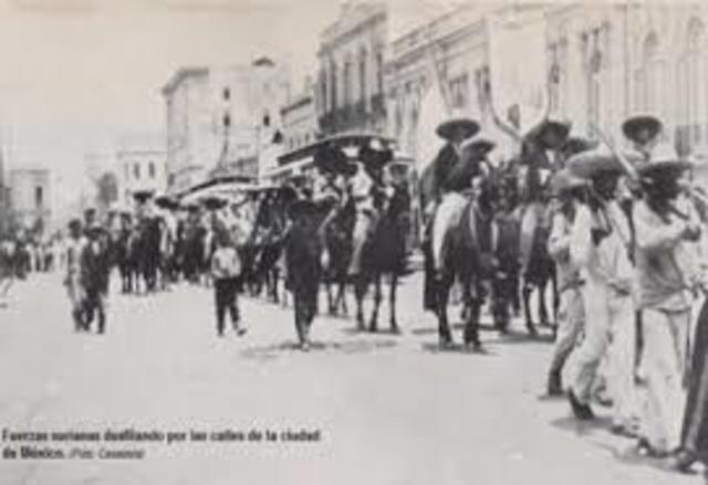 combates entre las tropas federales