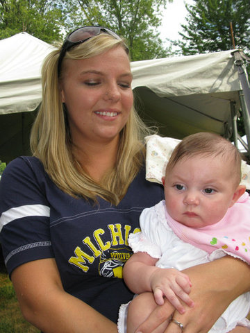 There's a bun in the oven.