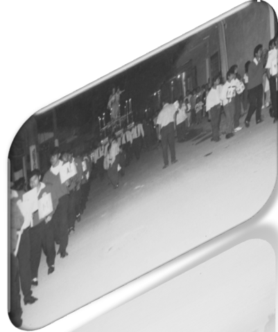 Se organiza la procesión hacia la Santísima Madre María AUXILIADORA