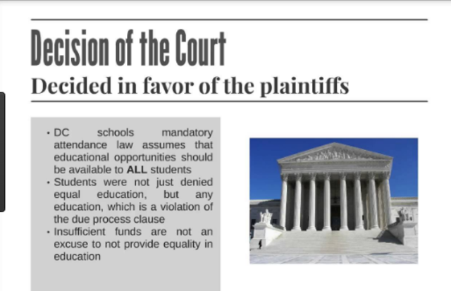 1972 Mills v. Board of Education of the District of Columbia