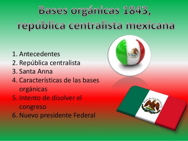 Las Bases Orgánicas de 1841
