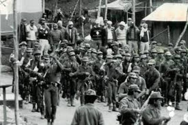 Se funda el grupo gurrillero de las FARC