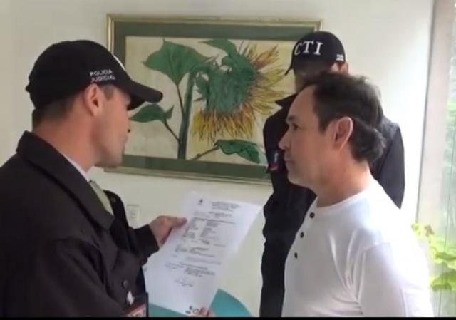 Capturan a contratista Andrés Cardona