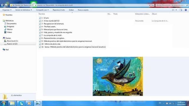 Álbum: "La conquista de lo inútil"