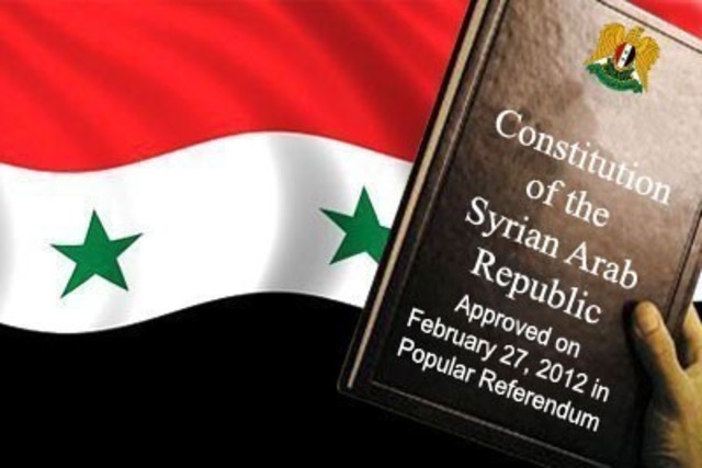 Approval of the remodeled Syrian Constitution