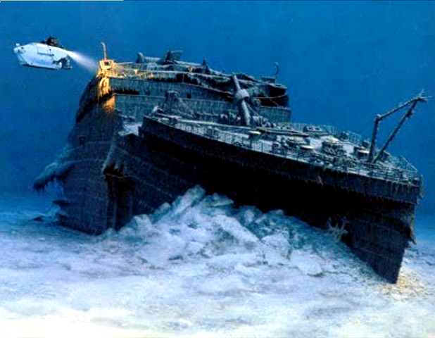 When they found the remains of RMS Titanic I was not born.