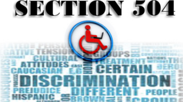 2016 Section 504 of the Rehabilitation Act