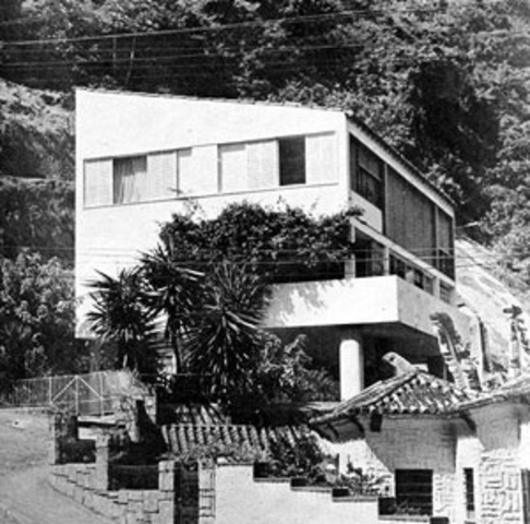 Residencia de Niemeyer en Lago Rodrigo de Freitas