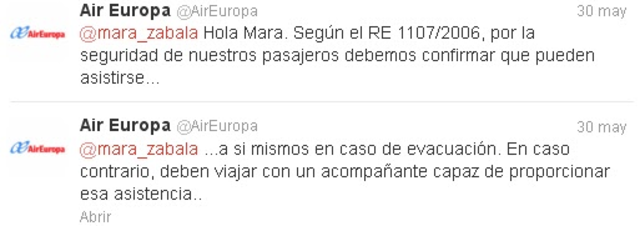 Una respuesta muy corporativa