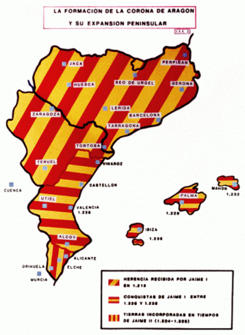 Corona de Aragón.