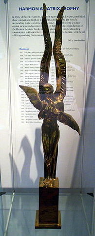 Wins the Harmon Trophy