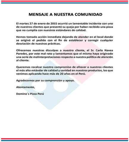 ¨DISCULPAS¨ que llegan tarde