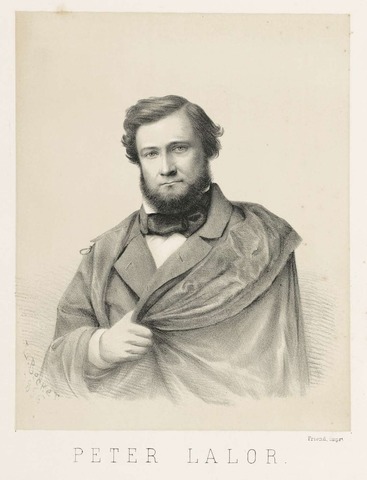 Peter Lalor Becomes a MLC