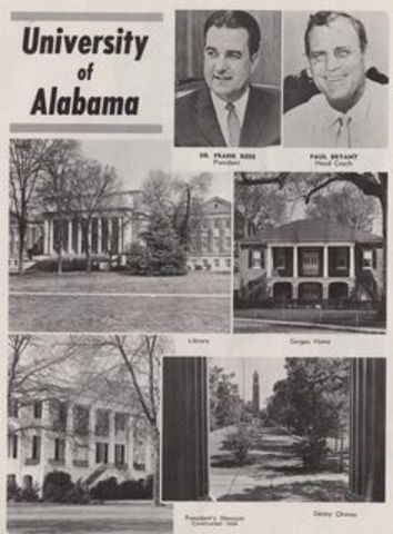 College Football - University of Alabama