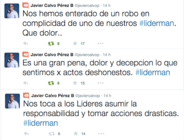 El CEO de Líderman da la cara