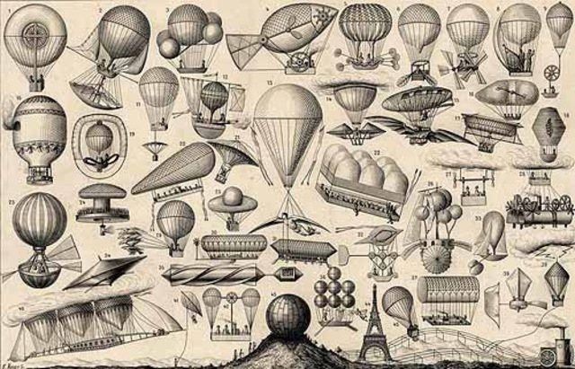 Electricidad en la atmósfera y aerostato