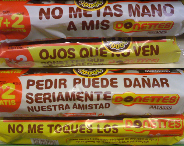 Panrico lanza campaña "No me toques los Donettes"