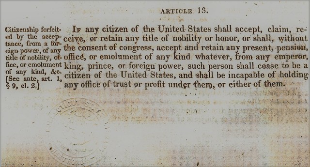 13th Amendment (Abolition of Slavery)