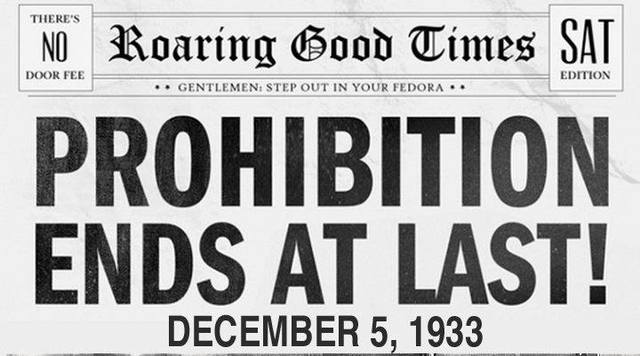 21st Amendment Passed