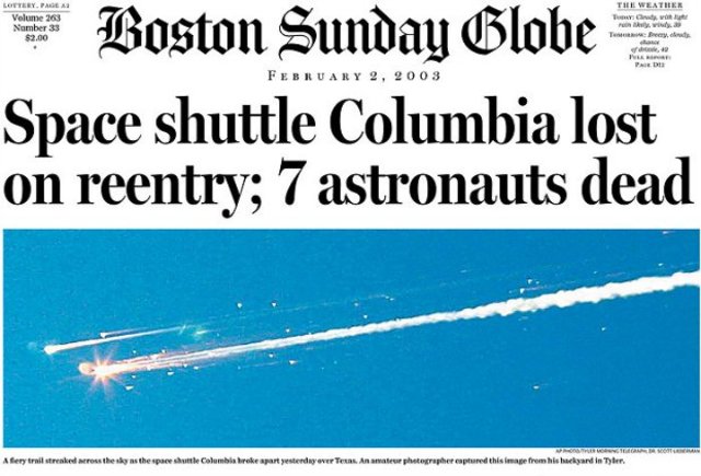 Space Shuttle Columbia Disaster