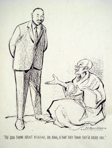 The assination of MLK