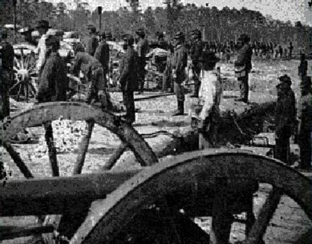 Confederate Army surrenders and the Civil War Ends.