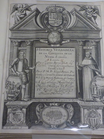 Publicación de Historia Verdadera de la conquista de la nueva España