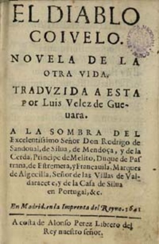 Publicación de El Diablo Conjuelo de Guevera