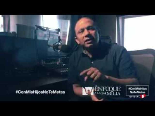 Sixto Porras de Enfoque a la Familia #ConMisHijosNoTeMetas
