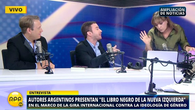 Agustín Laje y Nicolás Marquez en entrevista con RPP Noticias