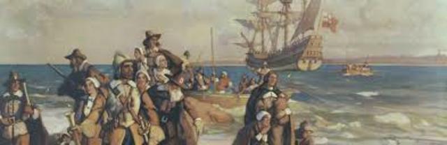 Pilgrims from England found an english colony in plymouth, Massachusetts