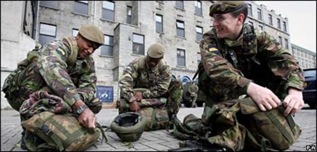 British Troops in Northern Ireland