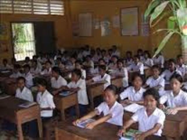 1946-A new constitution permits Cambodians to form political parties.