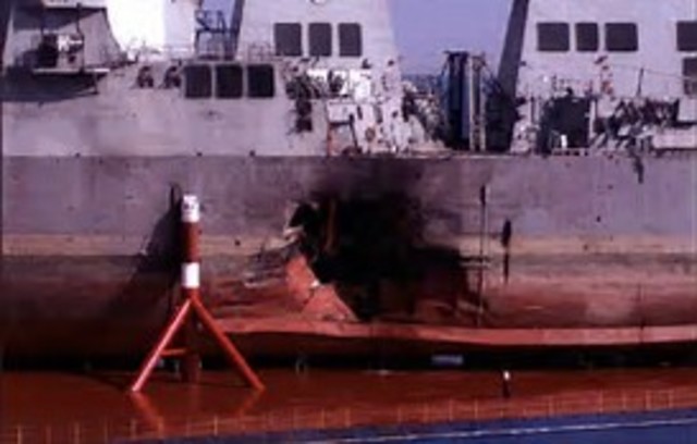 USS cole bombed