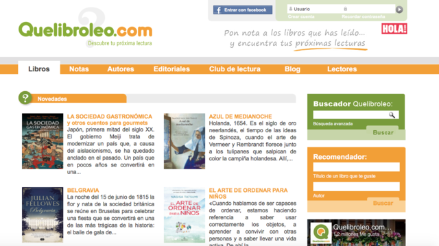 Creación Quelibroleo.com