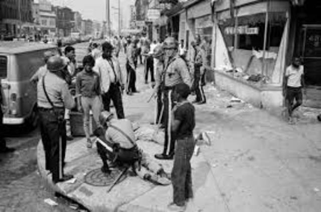 Newark and Detroit Race riots