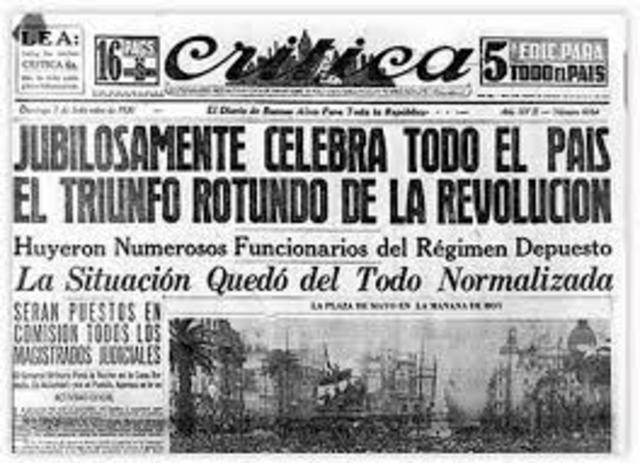 Golpe de Estado 1930