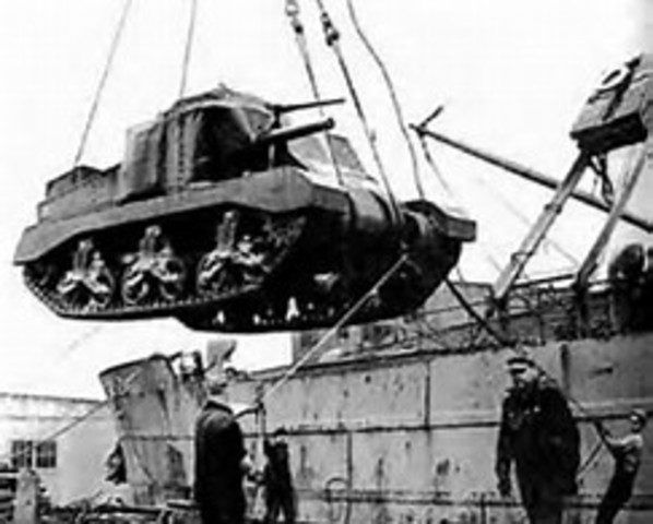 Frankiln Roosevelt proposes Lend-Lease program