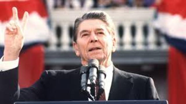 Reagan is elected President of The United States
