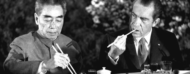 Nixon visits China