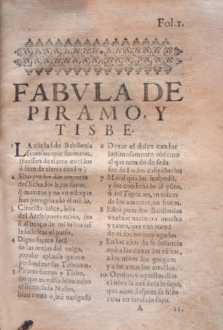 Fábula de Píramo y Tisbe