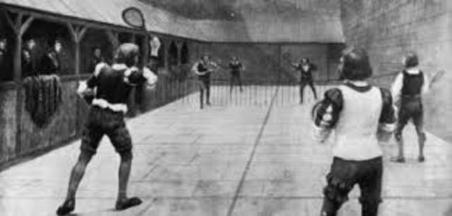 1907—Primer partido de tenis a nivel del mar de la mano de Enrique Gaul.