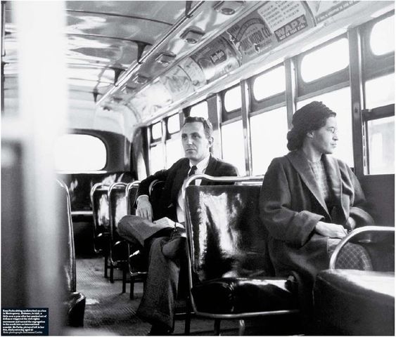 Rosa Parks and the Montgomery Bus Boycott 62 years ago