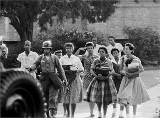 Central High School Integrated 60 years ago