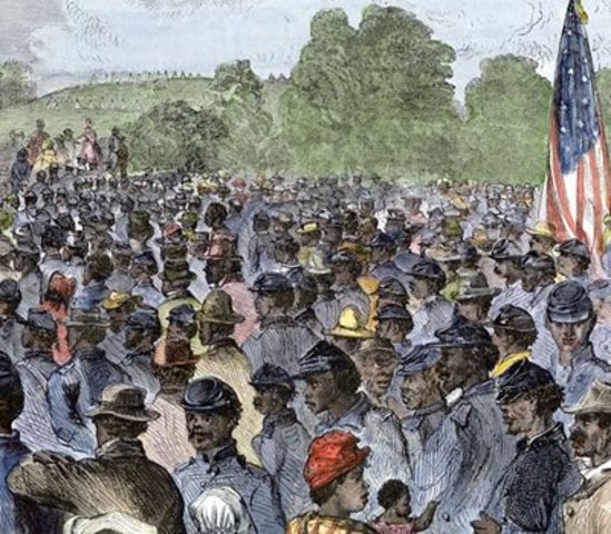 Civil War and Emancipation (156 years ago)
