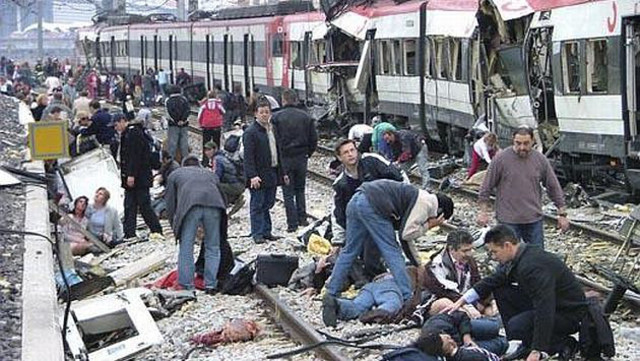 2004  Bombing on trains in Madrid