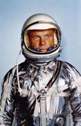 John Glenn Orbits Earth